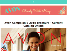 Tablet Screenshot of beautywithmary.com